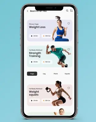 at home workouts for women android App screenshot 2